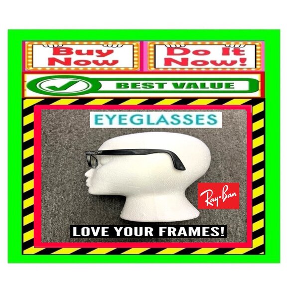✅🆕🚨🔴🌸S🌸A🌸L🌸E🌸🔴📢RAY BAN Designer EYEGLASSES Unisex EYEWEAR🟢BUY NOW❗💸 - Picture 4 of 16